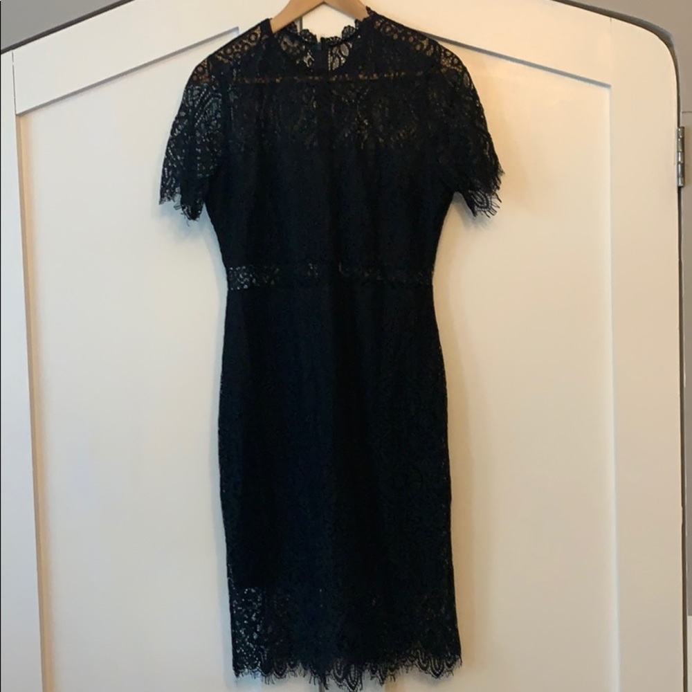 Lulus Black Lace Dress